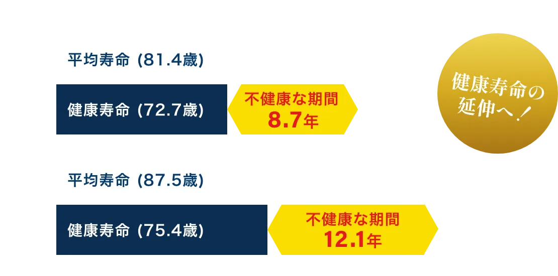 健康寿命について