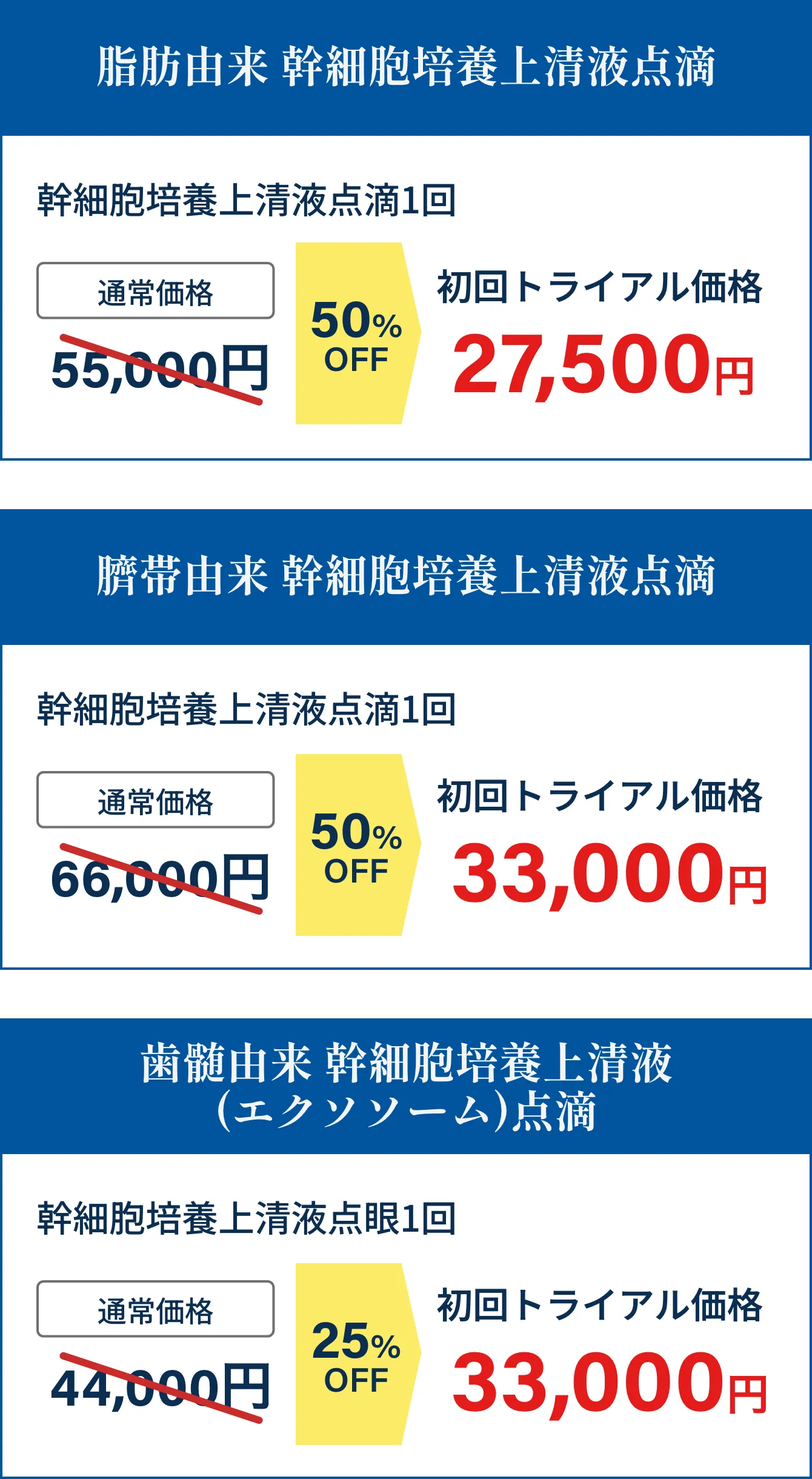 キャンペーン料金